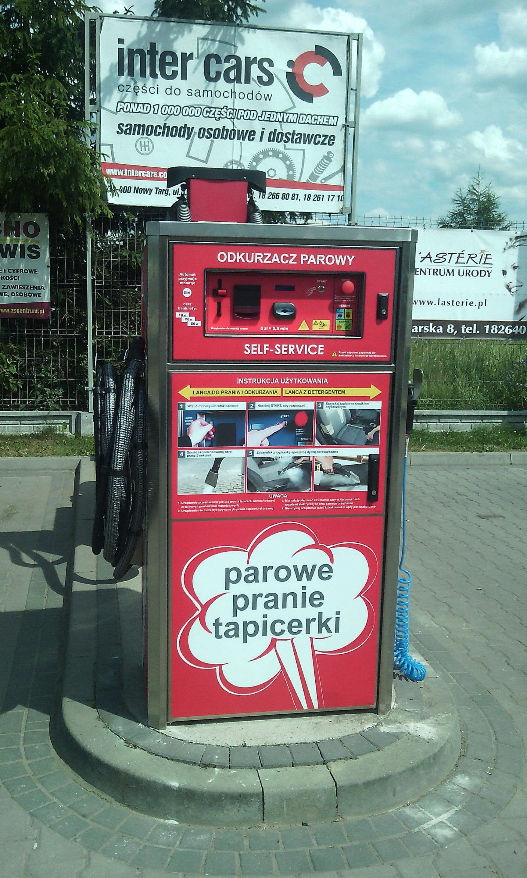 New machine in Nowy Targ. 